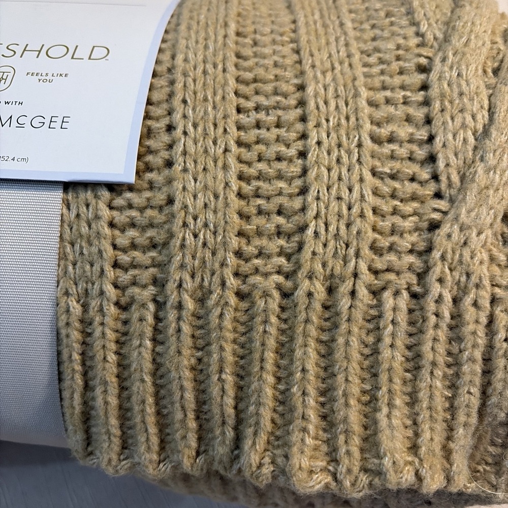 Threshold™ Throw Blanket Designed with Studio McGee – Textured Knit Throw - Picture 6 of 6